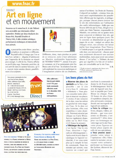 Fnac Contact n° 5
