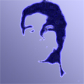 Diniz - Portrait bleu